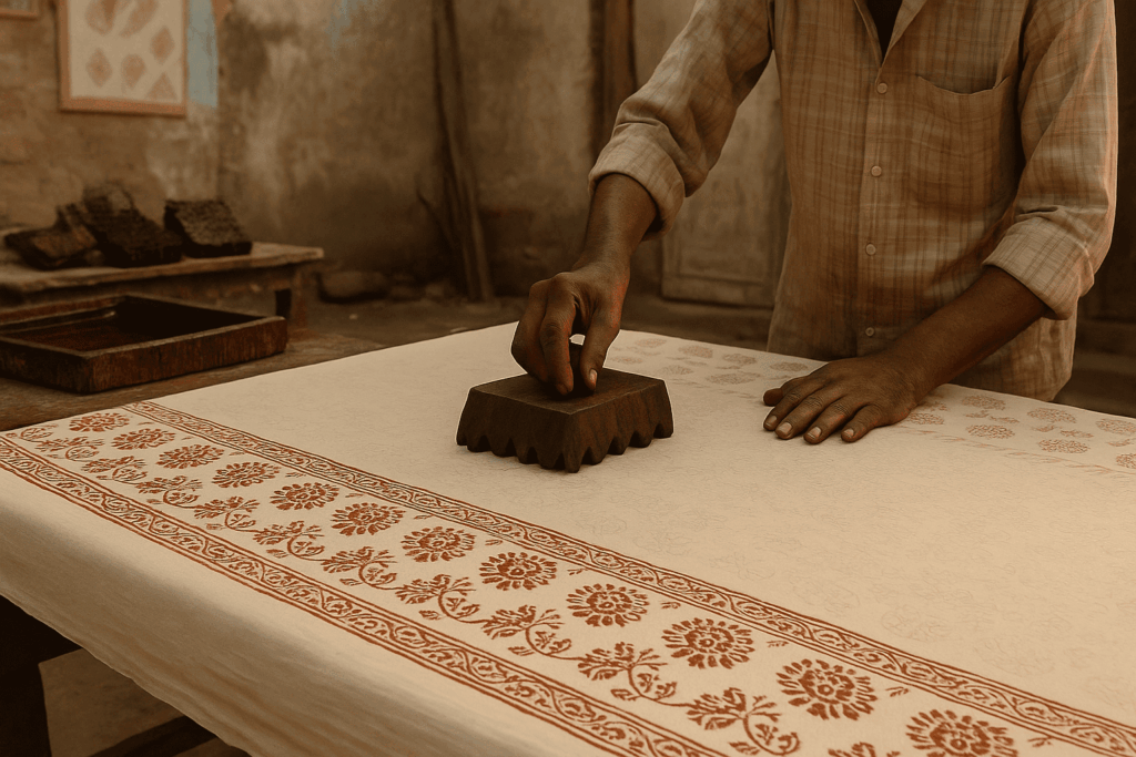 Hand-Block Printing