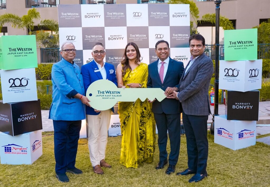 Marriott Opens 200th Hotel in India with The Westin Jaipur
