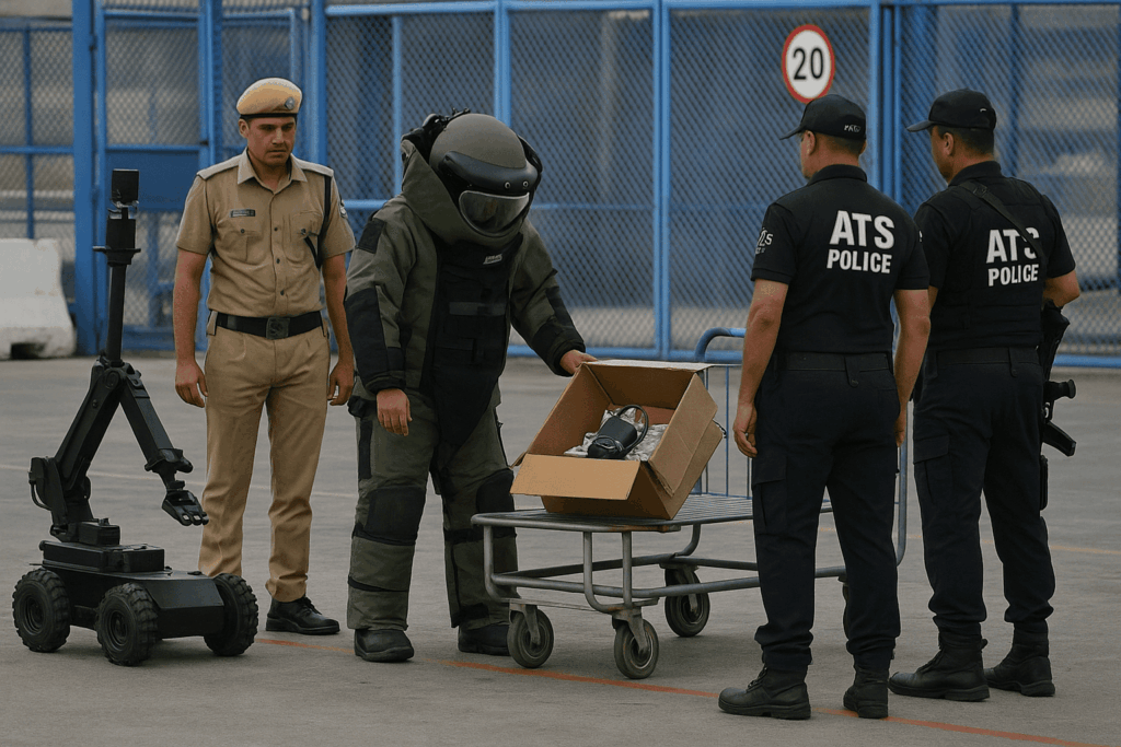 Security Alert at Jaipur Airport